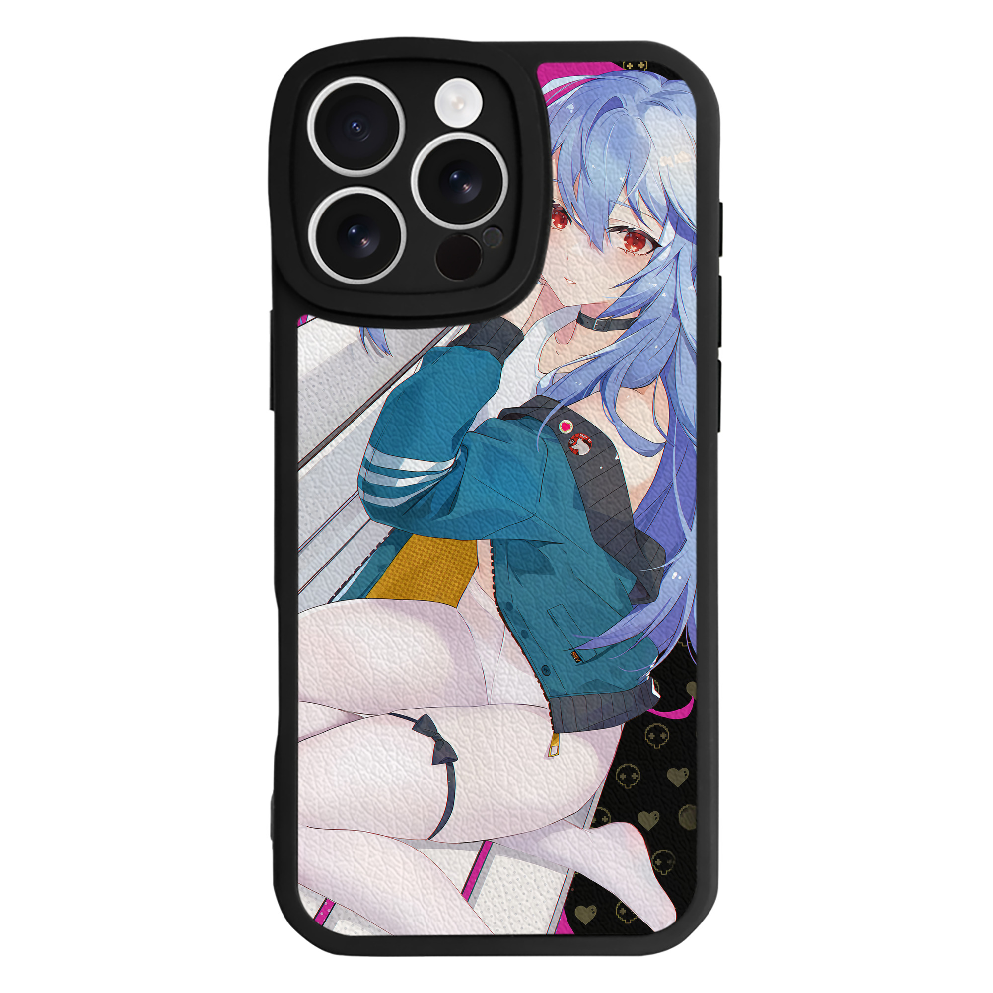（画像用） EVA 新世紀エヴァンゲリオン 【iPhone 16シリーズ対応】シリコンスマホケース（レザー調） 材質：シリコン